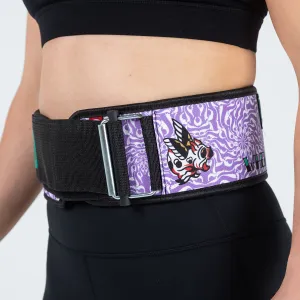 2POOD - 4" Weightlifting Belt - When Pigs Fly by Danielle Brandon