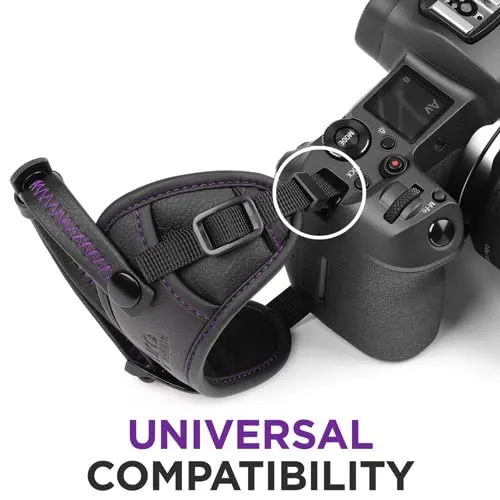 Altura Photo Camera Hand Strap - Rapid Fire Secure Grip, Padded Wrist Straps for Photographers for DSLR and Mirrorless Cameras