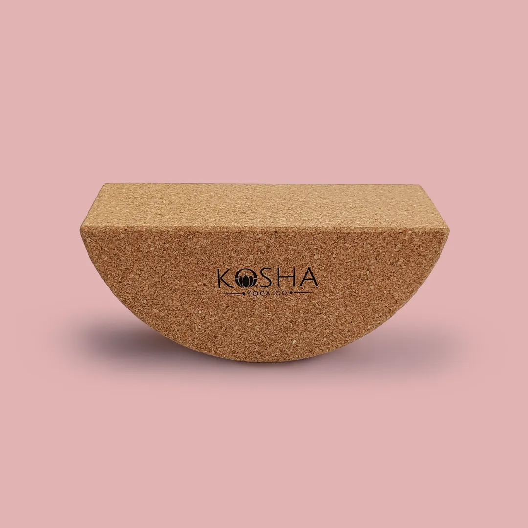 Balance Block: Semi Circle Yoga Brick