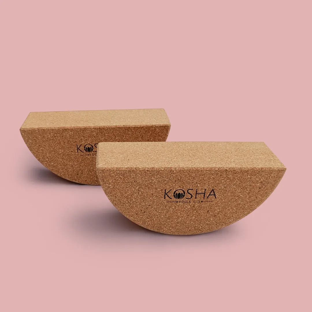 Balance Block: Semi Circle Yoga Brick