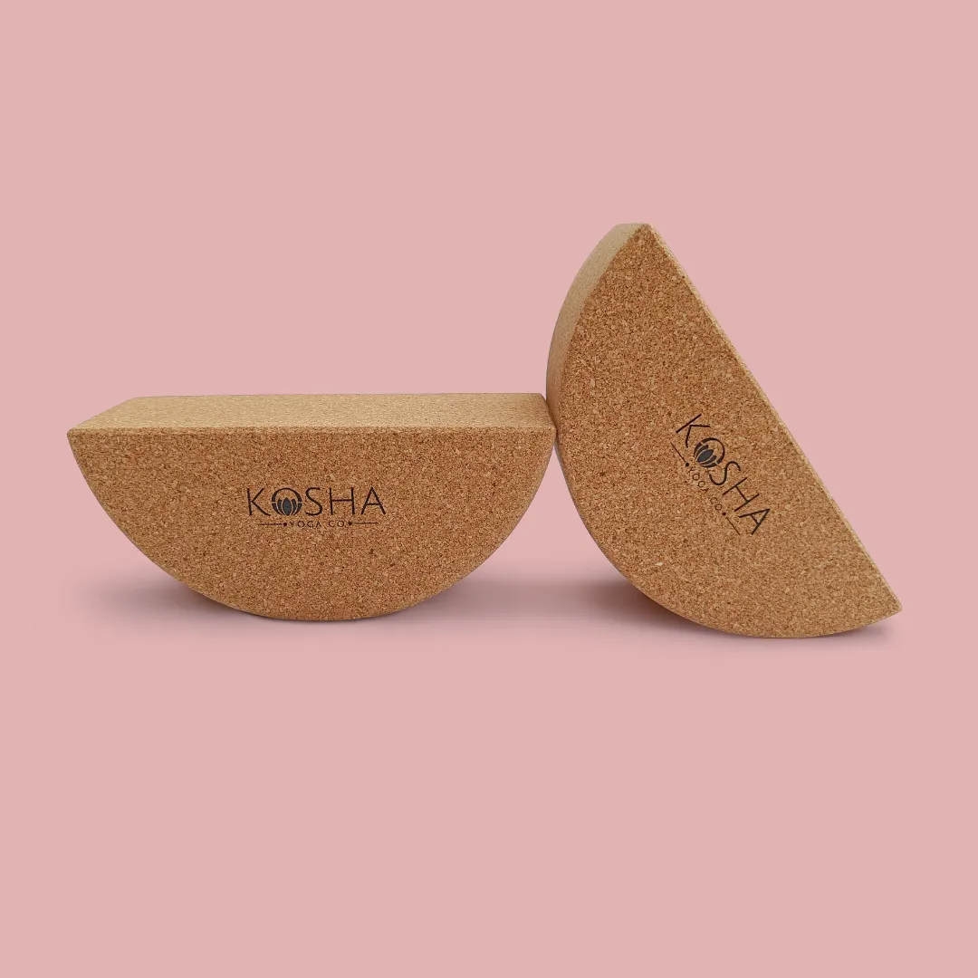 Balance Block: Semi Circle Yoga Brick