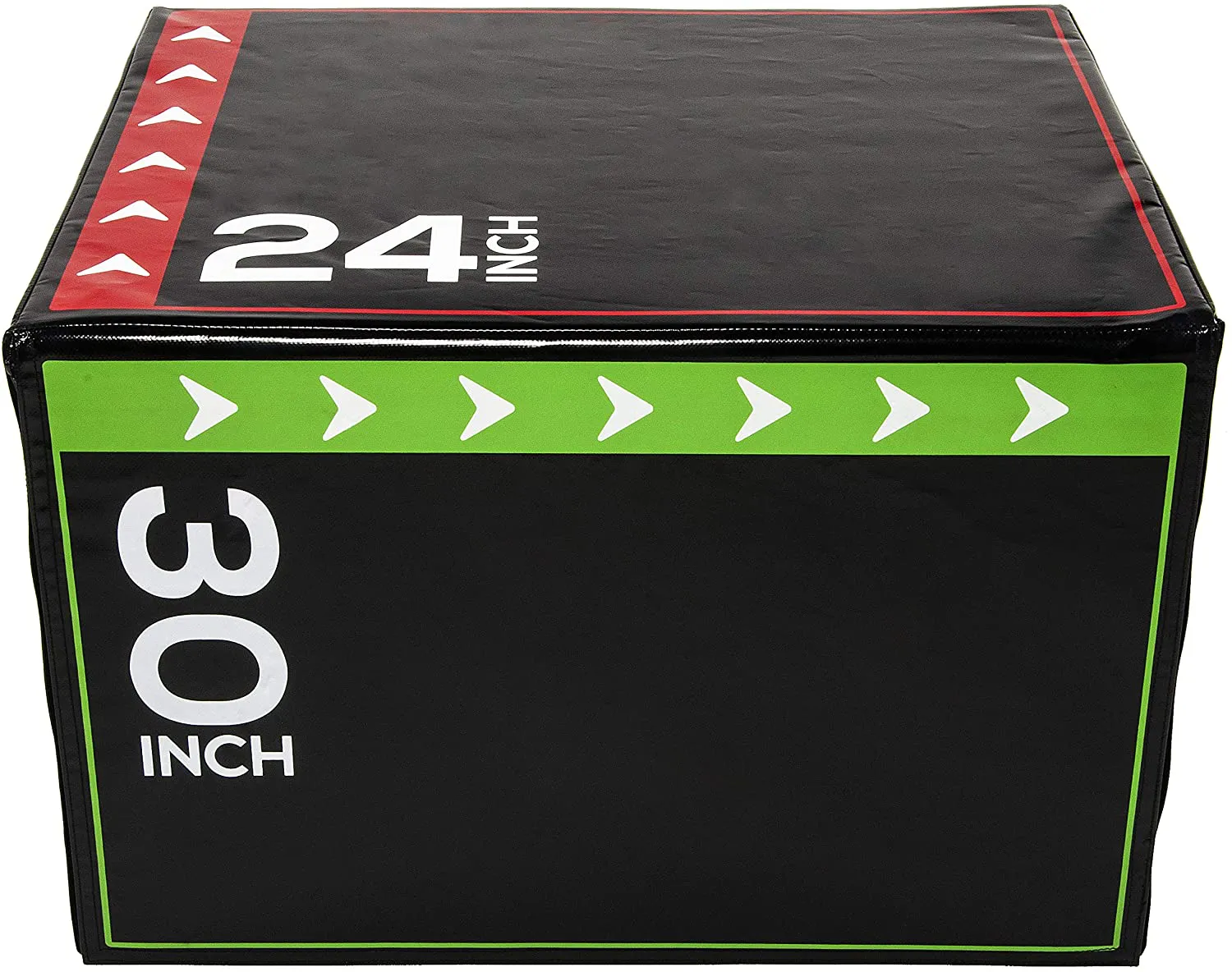 BalanceFrom 3 in 1 20" 24" 30" Foam Plyometric Box Jumping Exercise