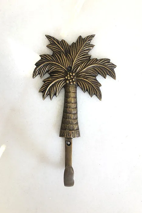 Brass Coconut Tree Hooks