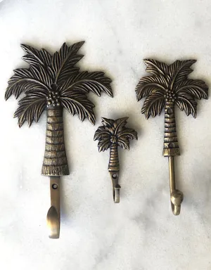 Brass Coconut Tree Hooks