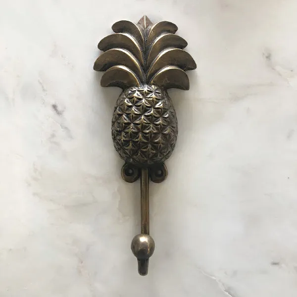 Brass Pineapple Hooks.