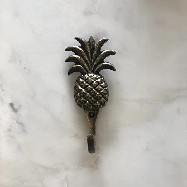 Brass Pineapple Hooks.