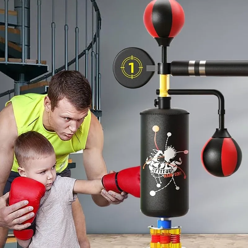 Children Adult Reaction Ball Rotation Training Equipment - Children Model Black Universe