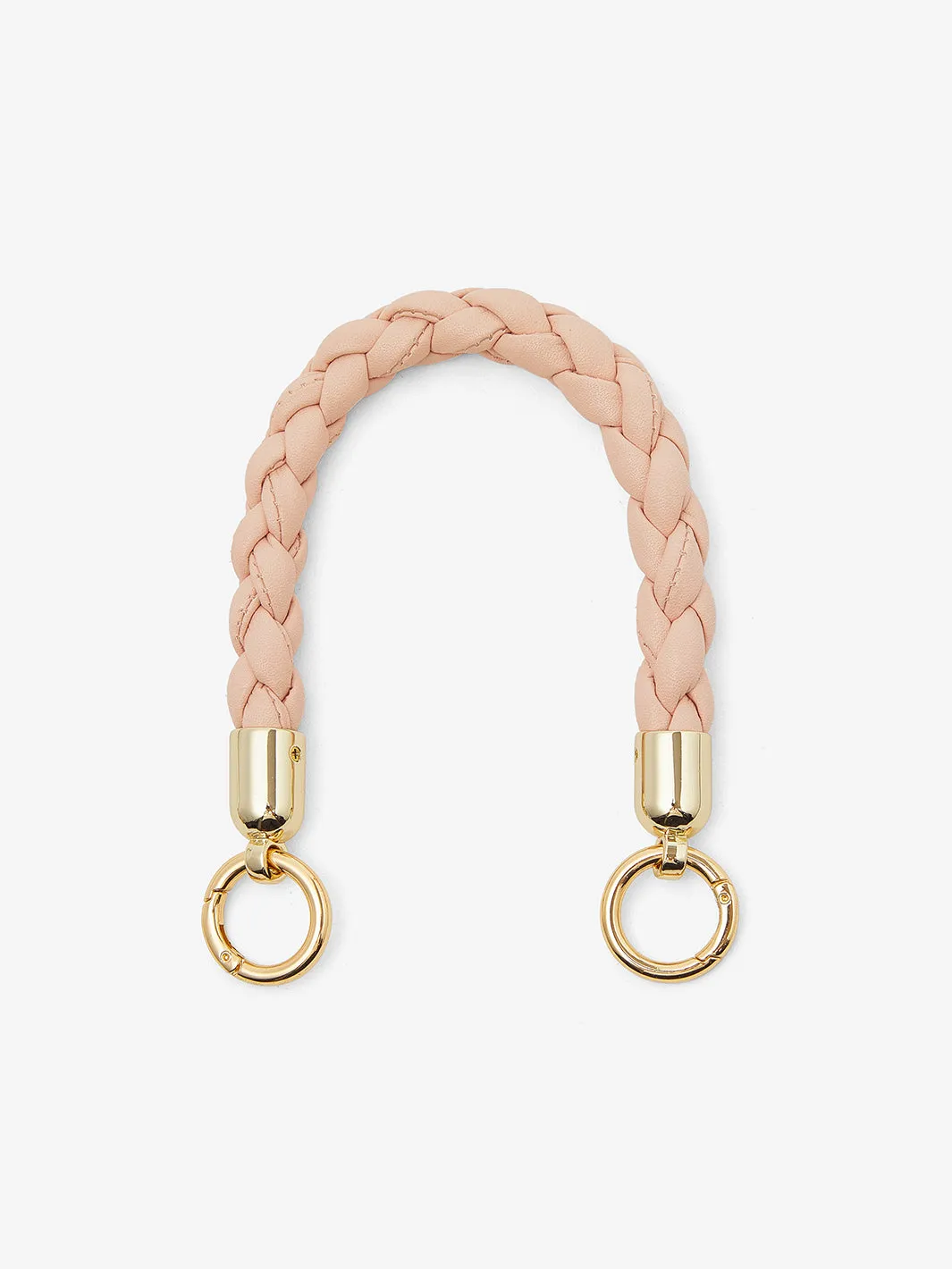 Double Ring Braided Phone Case Wrist Strap