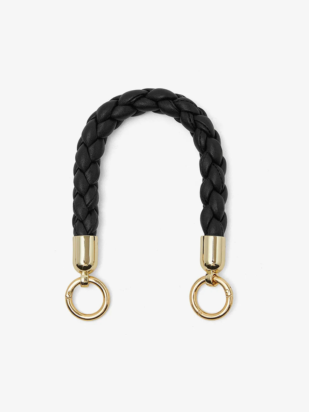 Double Ring Braided Phone Case Wrist Strap