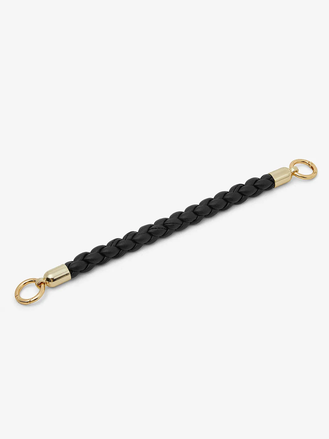 Double Ring Braided Phone Case Wrist Strap