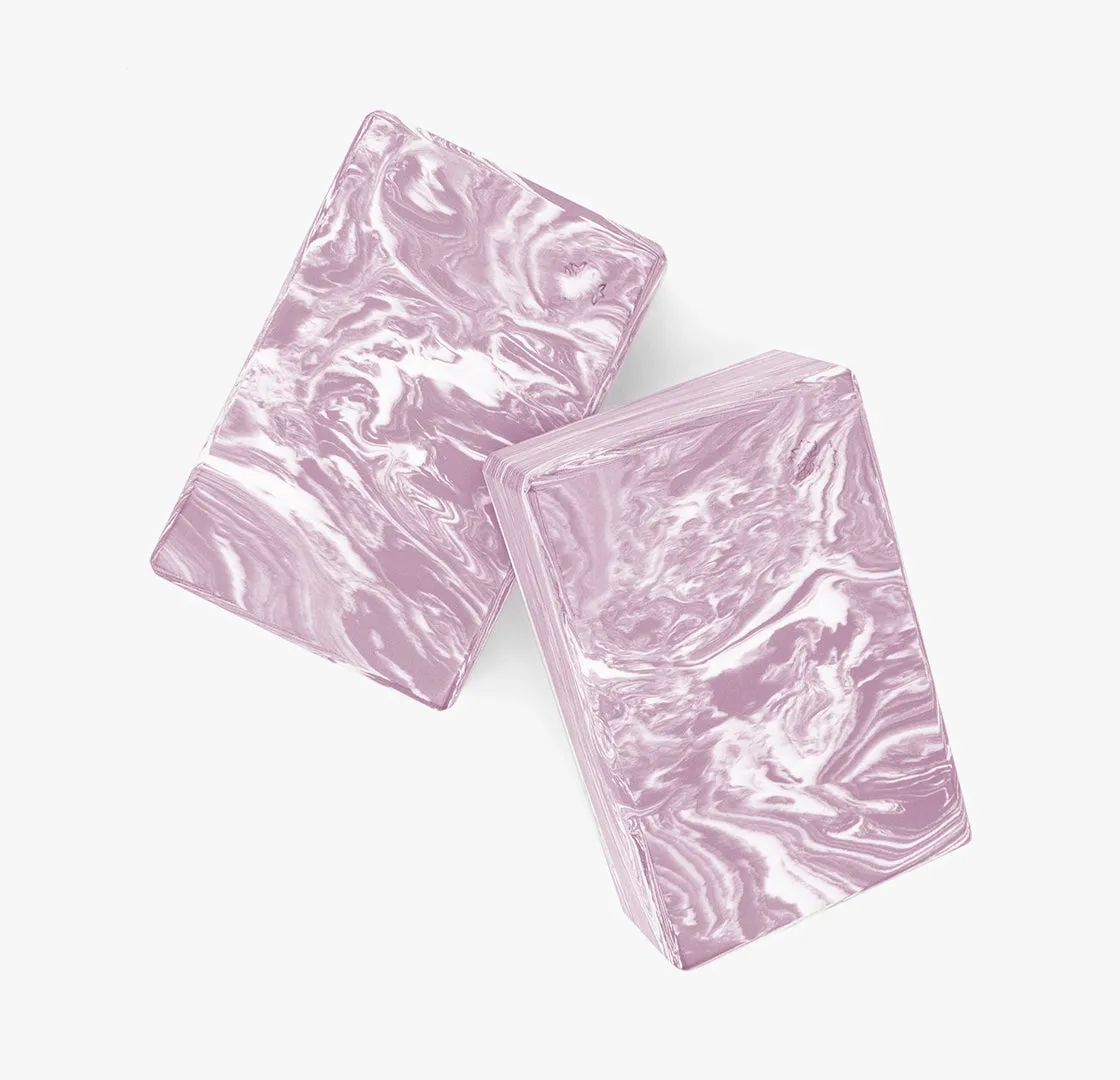 Form   Function Foam Marble Yoga Block Set