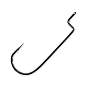 Gamakatsu Worm Hooks Offset Black 5/0