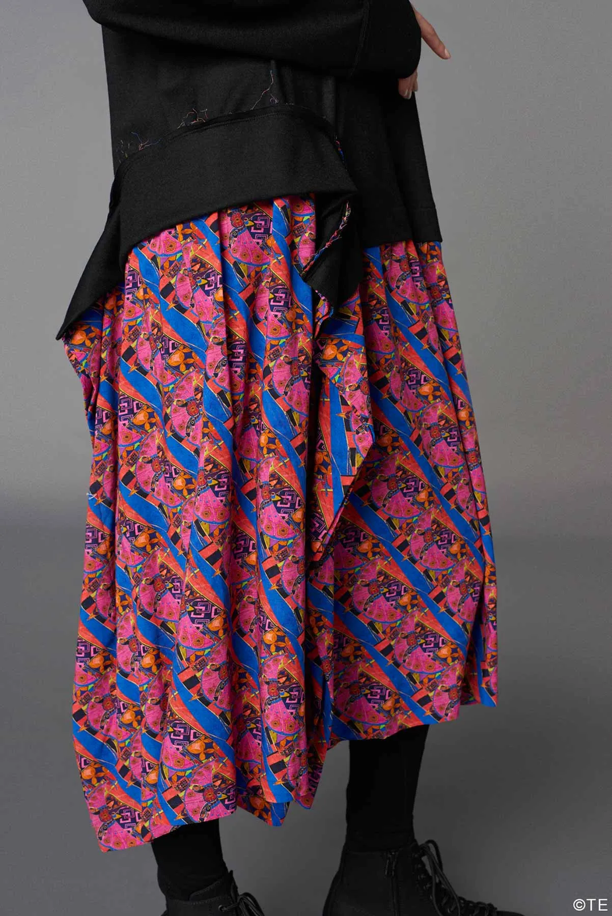 Ground Y  MONONOKE The Movie  Collaborate Collection TENBIN PATTERN RAYON DOCKING DRESS