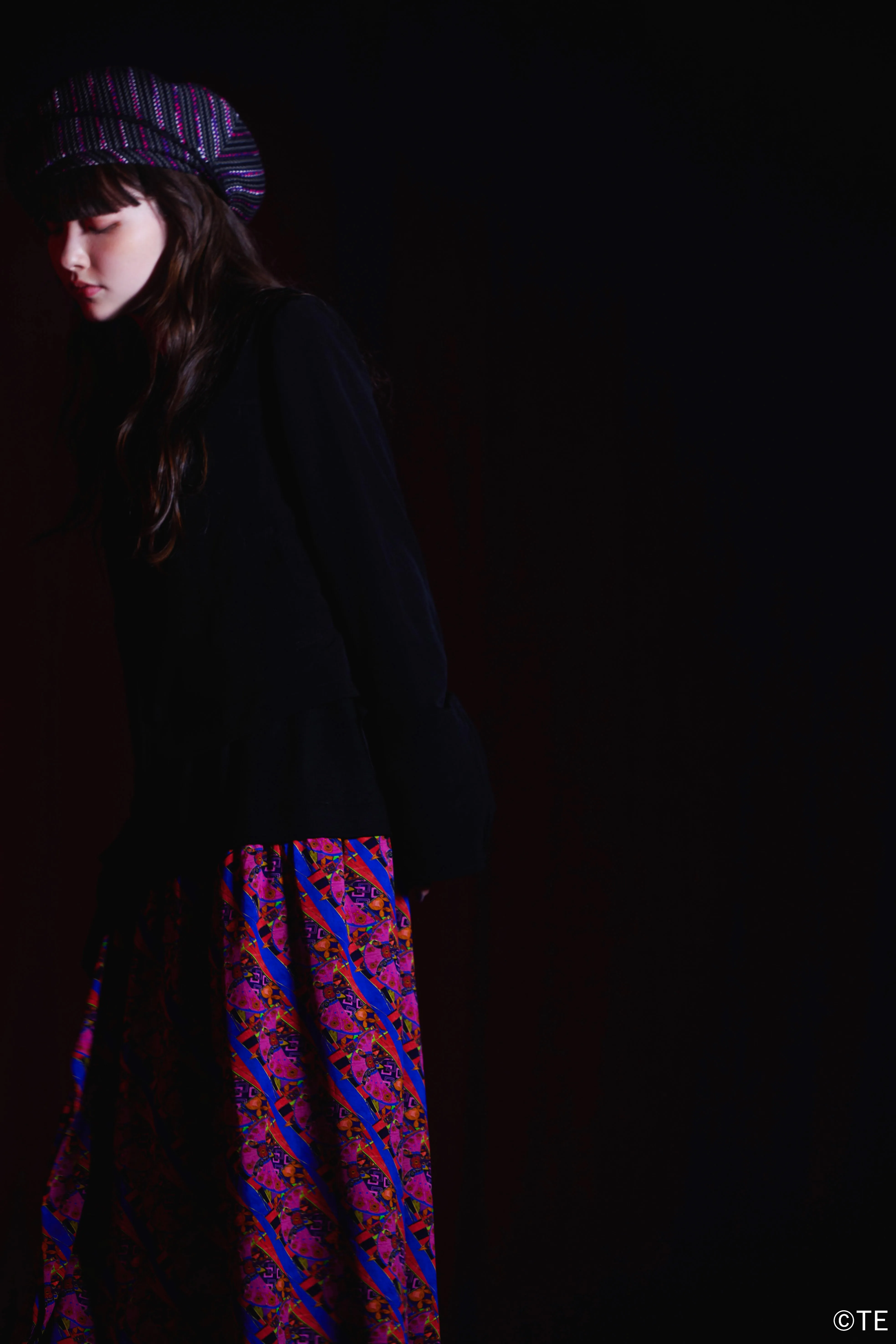 Ground Y  MONONOKE The Movie  Collaborate Collection TENBIN PATTERN RAYON DOCKING DRESS