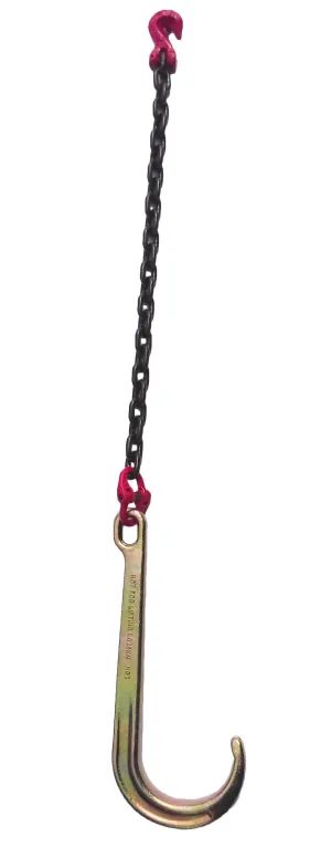 J Hook Grab Chain G80 8mm 0.6m