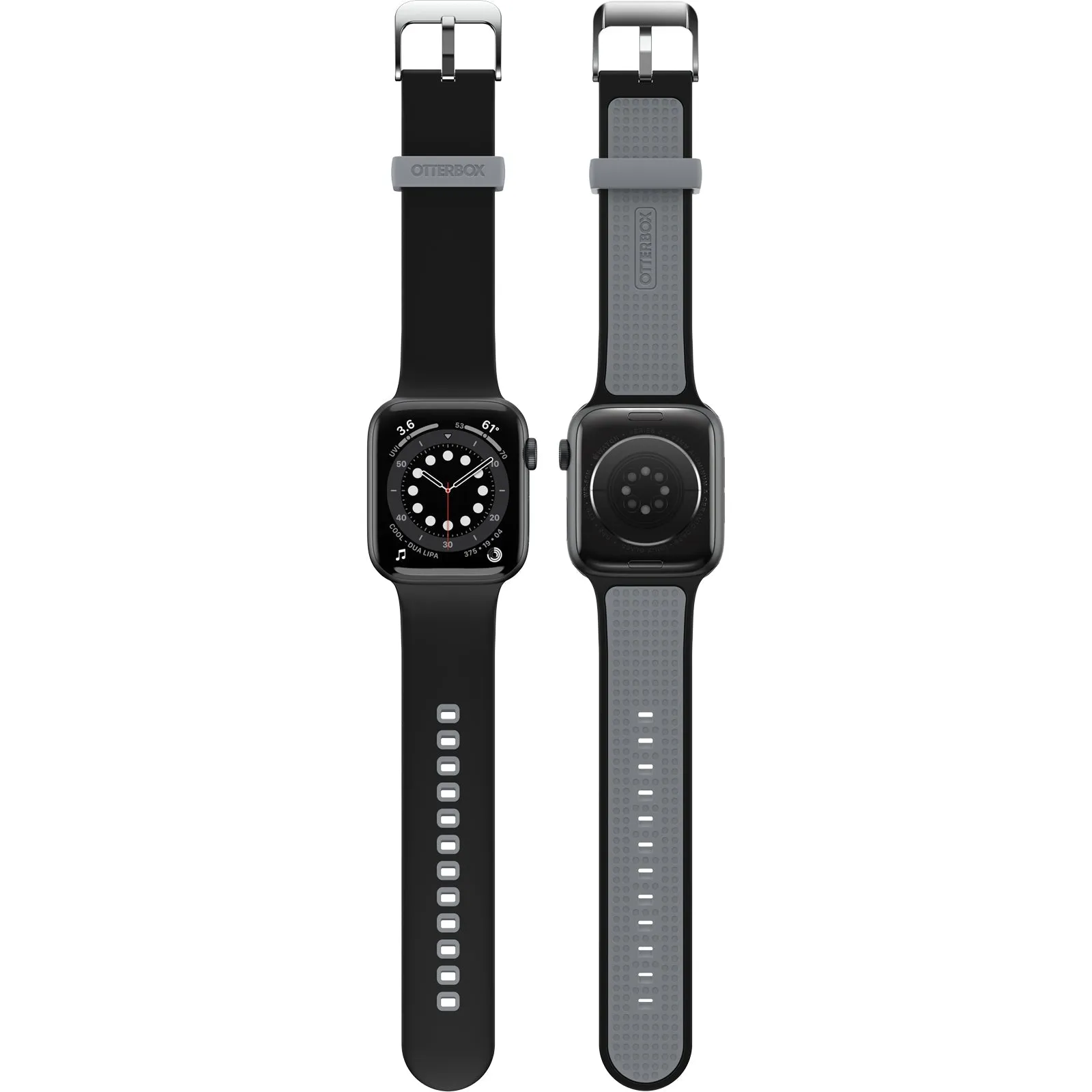 [OPEN BOX] OTTERBOX Watch Band for Apple Watch Series 1-8 & SE 44MM - Black (Apple Watch sold separately)