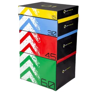 Set Of Four Plyometric Boxes Hms Premium Pybs01