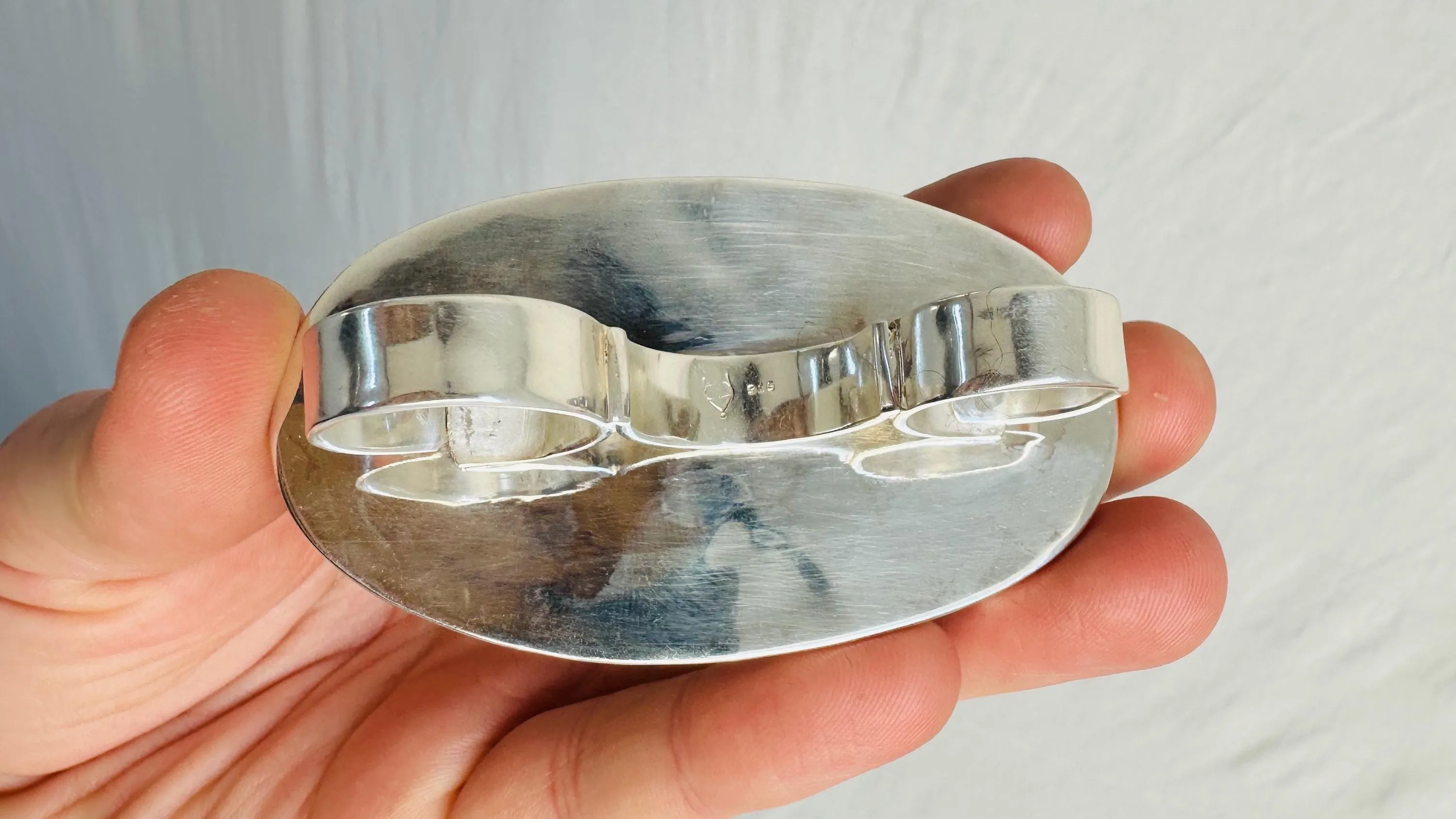 Sunstone Three Finger Cocktail Ring in Sterling Silver. Maximalist, Adjustable Size and Gorgeous Flash. 4095