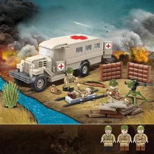WWII - Russian Gaz 55 Ambulance - Mil-Blox