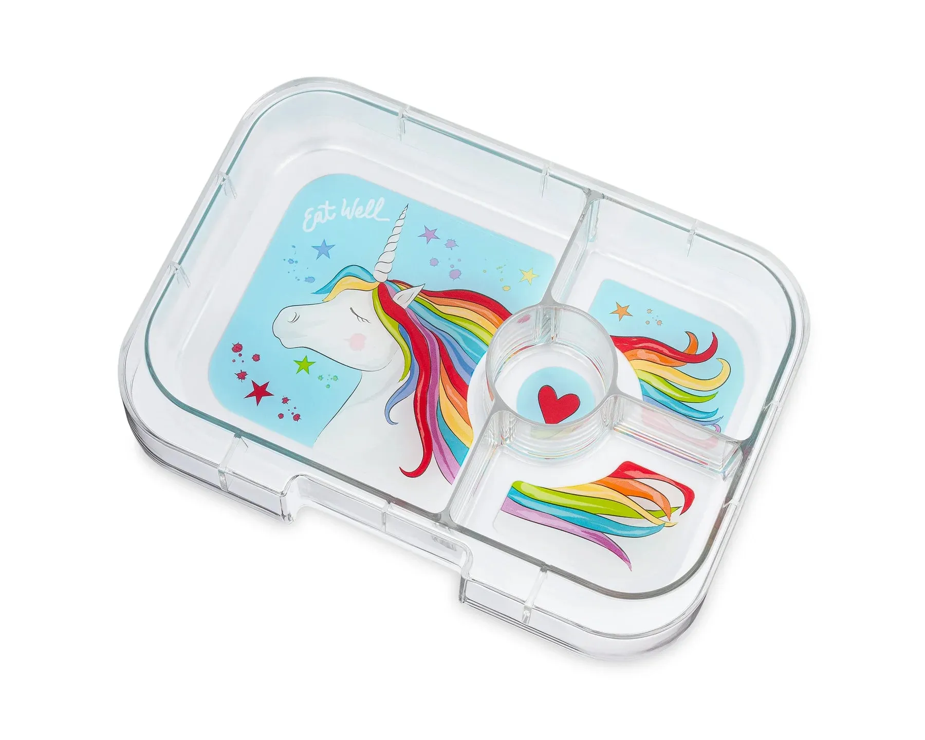 Yumbox Panino 4 Lunch Box - Power Pink - Unicorn